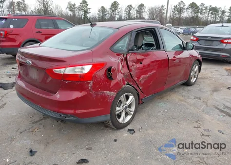 2013 Ford Focus Se from USA, damaged, VIN 1FADP3F22DL323547